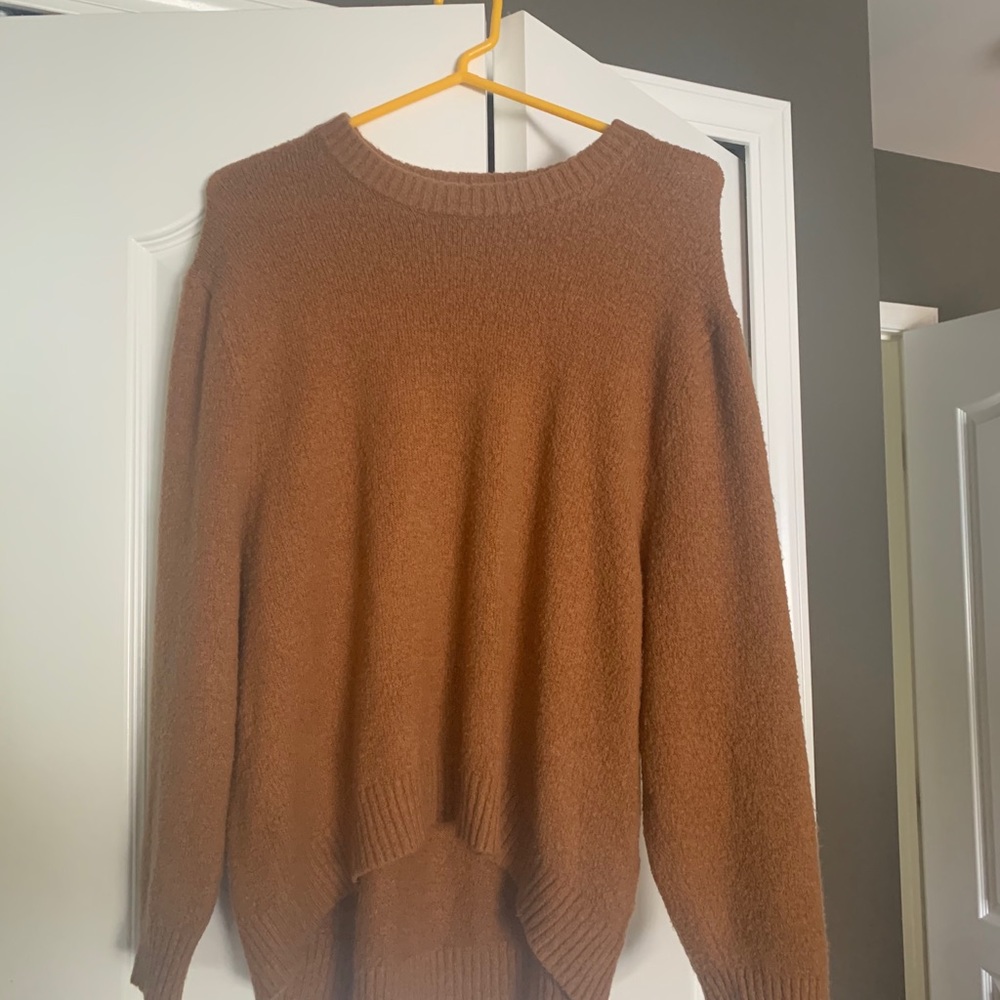 GARAGE burnt orange sweater